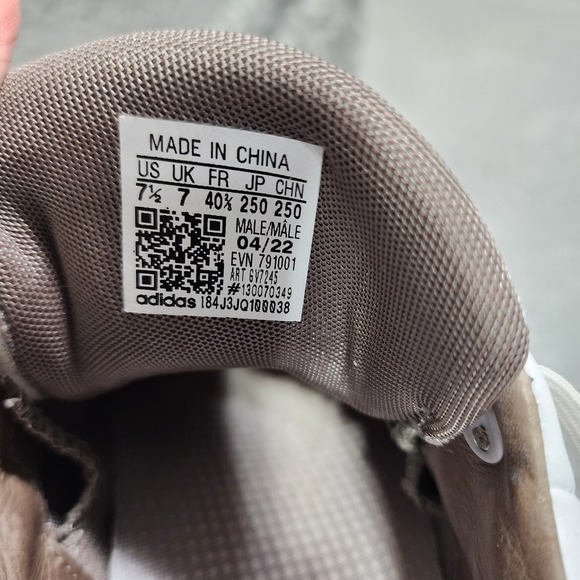 Adidas Men's Tour360 24 Boost Golf Shoes White Silver‎ Size Size 7.5 Lace Up - Picture 6 of 6